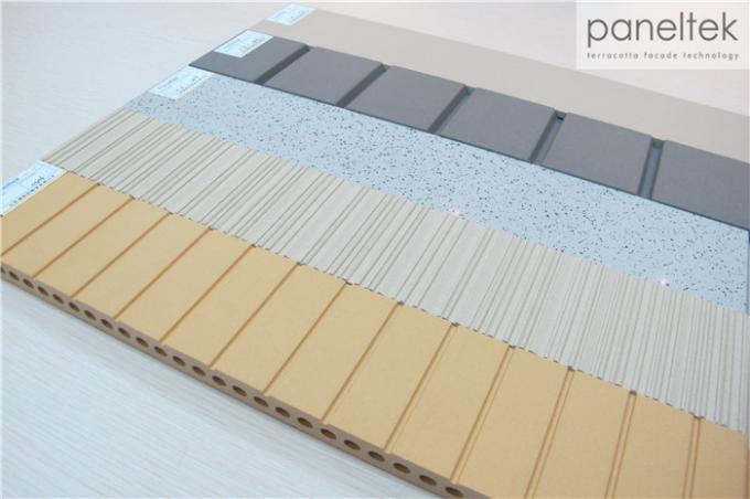 Selbstreinigende Terrakotta-Fassaden-Platten für das Errichten von Rainscreen-System