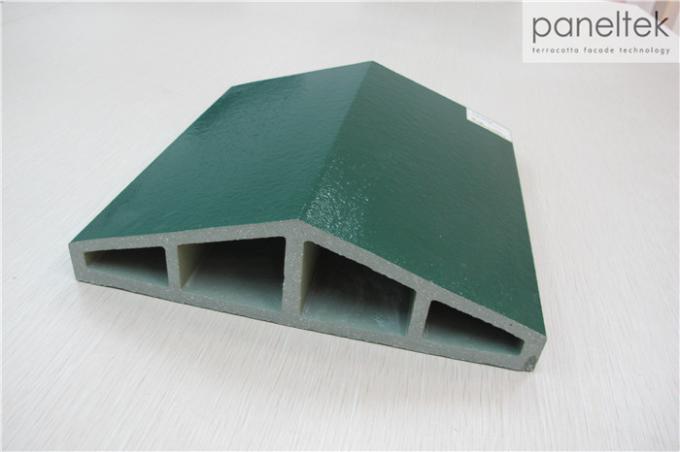 Grüne spezielle Form-glasig-glänzende Terrakotta-Wand-Fliesen mit umweltfreundlichen Materialien